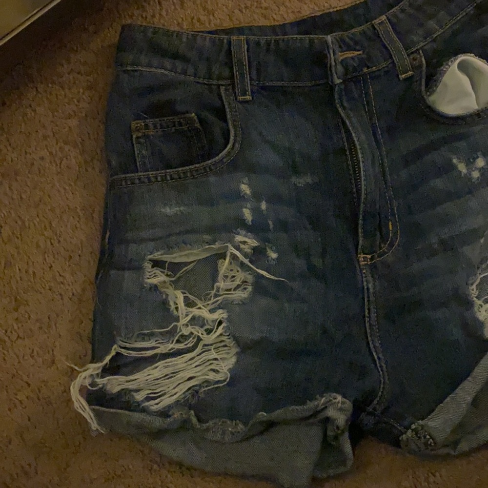 Carmar Cutoff Denim Jean Shorts Sz 28 - Picture 2 of 8